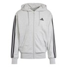 adidas Essentials 3-Stripes French Terry Full-Zip Hoodie