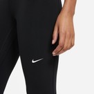 Nike Pro Womens Mid-Rise Crop Mesh-Panel Leggings