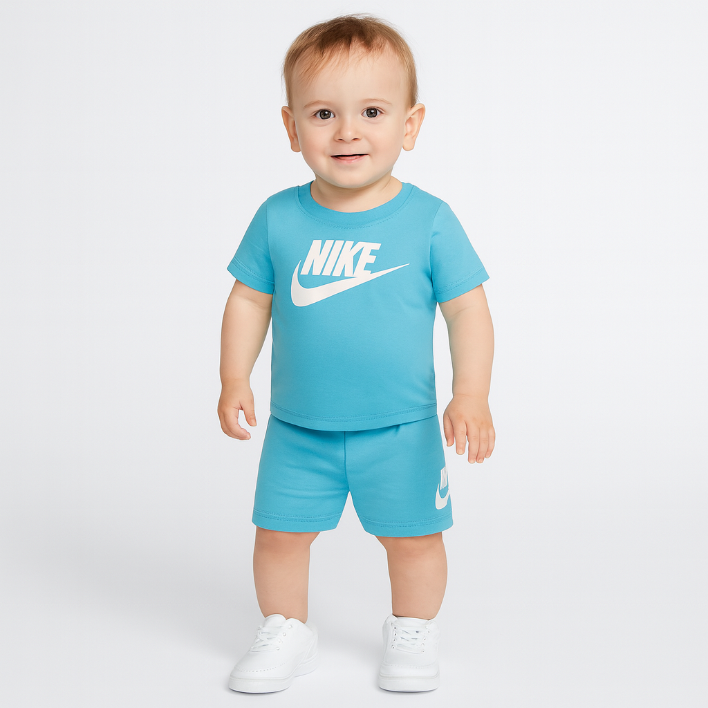 Nike kids club tee and short set 18m