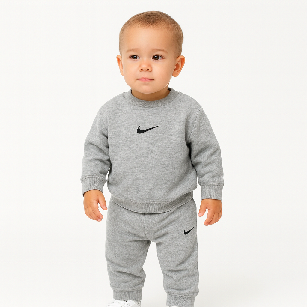 Nike kids essential fleece crew set 56-62 cm