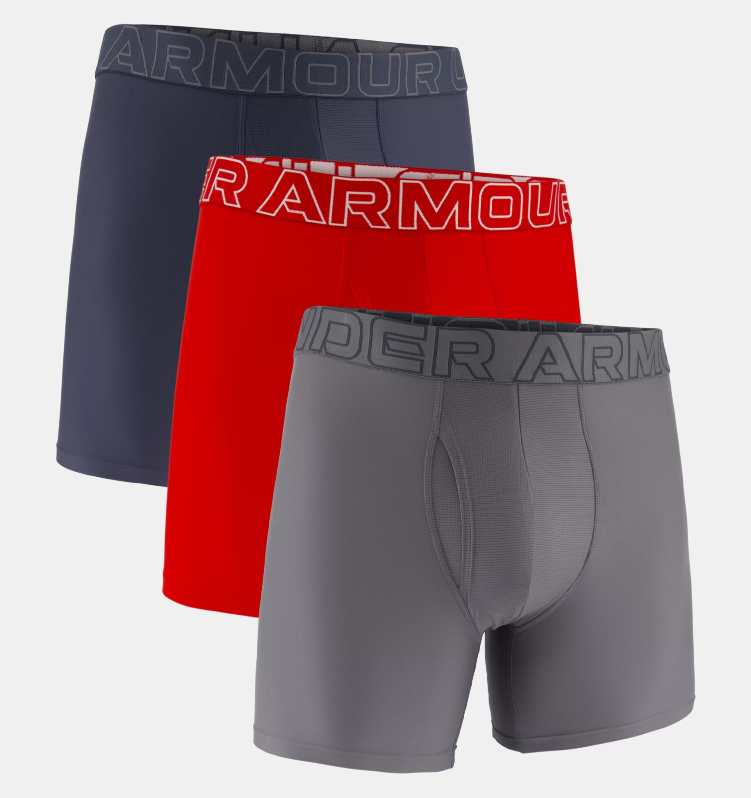 Under Armour Performance Tech - Solid 6in - 3pk XXL