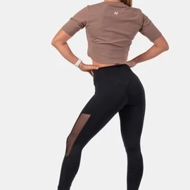 NEBBIA Minimalist Logo crop top