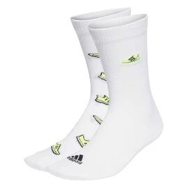 adidas Run x Ultraboost Shoe Love Graphic Socks 2 Pairs