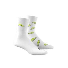 adidas Run x Ultraboost Shoe Love Graphic Socks 2 Pairs