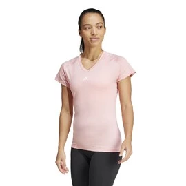 adidas AEROREADY Train Essentials Minimal Branding V-Neck T-Shirt
