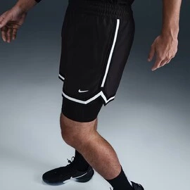 Nike DNA Mens Dri-FIT 4 2-in-1 Basketball Shorts