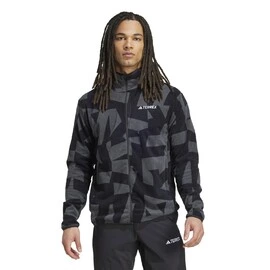 adidas Terrex Multi Printed Full-Zip Fleece Jacket