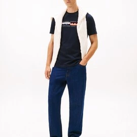 Tommy Hilfiger Colour Block Graphic Tee