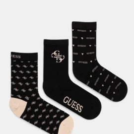 GUESS 3 PACK FANTASY LUREX SOCKS