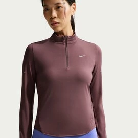 Nike Swift Womens Dri-FIT UV 1/4-Zip Running Top