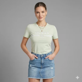 GUESS SIENA SS CN T-SHIRT
